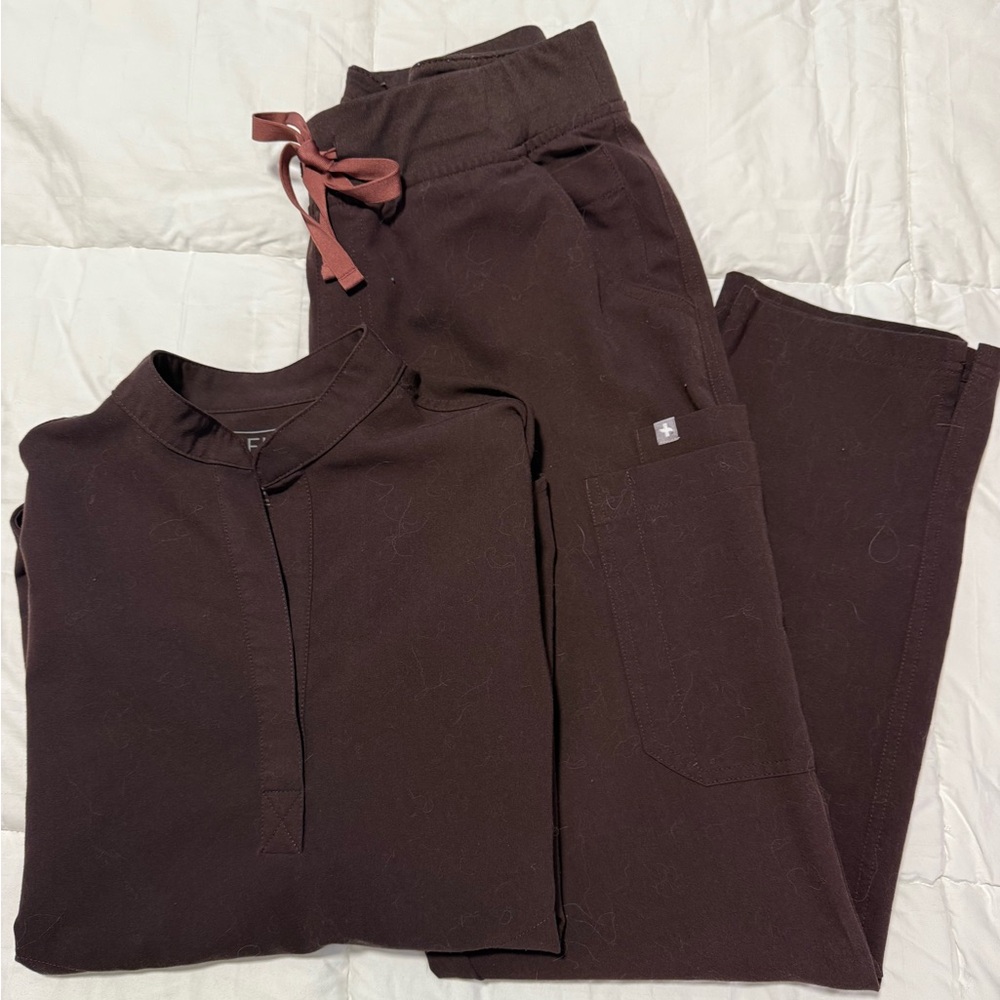 FIGS Espresso Scrub Set XXS/M